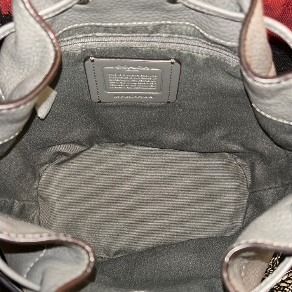 Coach Elle Pebble Leather Drawstring Bag, NWT - Picture 12 of 15